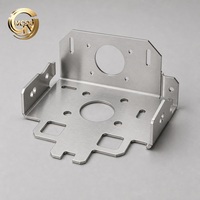 Support de montage de précision en tôle d'acier inoxydable soudé sur mesure avec joints soudés