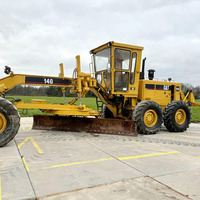 Niveleuse à moteur d'occasion de qualité supérieure du Japon à vendre - CAT 14G, 140G, 14H - Niveleuse d'occasion CAT