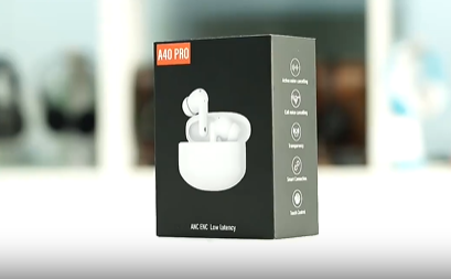 True Wireless Earbuds Environmental Noise Cancellation Deep Bass for 5.3 320mAh Battery Touch Control Lightweight Wireless