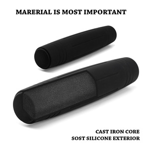 Manubri da Yoga per E-commerce Transfrontaliero, Barra per Pesi Singola da <span class=keywords><strong>3</strong></span> Libbre, Coppia da 6 Libbre, per Palestra e Fitness - Product Image 3