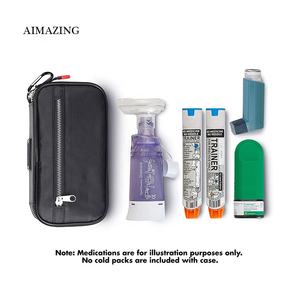 Изолированный Премиум медицинский чехол с внутренними и внешними карманами для диабетиков, компактный чехол с термометром - Product Image 4