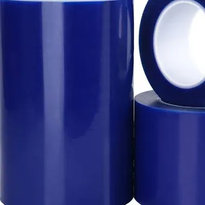 Pe Beschermende Roll Thuis Apparaten Gebruik En Blauwe Kleur Roestvrij Staal Aluminium Plaat Verpakking Film Hoge Hechting Blauwe Plastic Vel