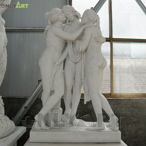 Statues en marbre de sculpture grecque grandeur nature <span class=keywords><strong>Apollon</strong></span> <span class=keywords><strong>et</strong></span> <span class=keywords><strong>Daphné</strong></span> de jardin en stock - Product Image 6