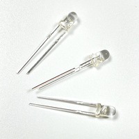 IR eau claire ronde LED 2V infrarouge 740nm 3mm Dip IR LED émetteur infrarouge LED Diode