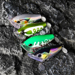 Плавающая искусственная жесткая приманка для ловли басса, 19 г, 72 мм, с квадратным горлышком, для крупных прудов, из пластика, для морской и береговой рыбалки - Product Image 5