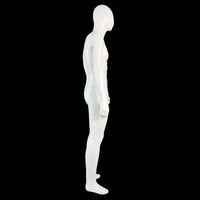 Mannequin masculin réaliste grandeur nature avec membres détachables, torse en fibre de verre durable pour présentation de costumes, vestes, chemises, pantalons MEIZI