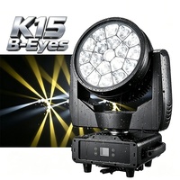 Projecteur LED mobile étanche IP65 19x40W Bee Eye 1940 pour extérieur, éclairage de scène et paysager, contrôle DMX512 3.5-50