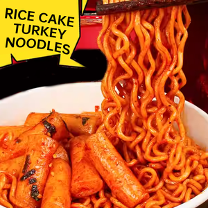 Love Circle No-Cook Instant <strong>Tteokbokki</strong> Chicken Noodles Korean Spicy Flavour Wheat Flour Dry Stir-Fried Noodles Snack - Product Image 3