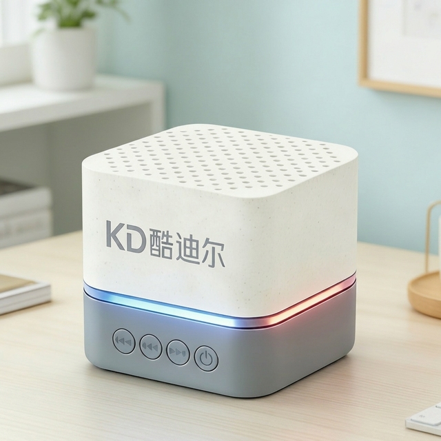 New A15 Biodegradable Recycled Wheat Straw ECO-Friendly Material Mini Portable Wireless Speaker