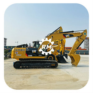 Excavadora de cadenas usada de 23 toneladas CAT323DL para movimiento de tierras, piezas originales, pocas horas, bomba de engranajes, cojinete, bomba hidráulica - Product Image 1
