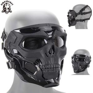 Máscara de Media Cara Táctica LY1710 de Sinairsoft, Material de Nailon Impermeable para Juegos CS y Uso en Exteriores - Product Image 1