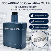Liquide de nettoyage compatible C q300-4004-100 1L pour imprimante à jet d'encre continu qCi3200 qCi3300 qCi3500 qCi3650, solvant de qualité supérieure