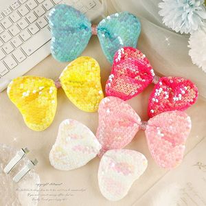 Wholesale Fashion <b>Sew</b> <b>on</b> Sequin Bows <b>Patch</b> for Clothes Hair Clip Decoration - Product Image 1