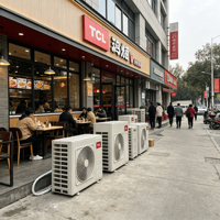 Aire Acondicionado Central de Grado de Ingeniería 82P, Control Preciso de Temperatura, Eléctrico, para Uso en Hoteles y Exteriores, Eficiencia Energética Clase 82P