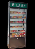 Vente chaude petit présentoir à cigarettes mural
