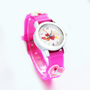 Nouvelle <span class=keywords><strong>Montre</strong></span> à Quartz Circulaire pour Enfants, Style Dessin Animé, Boîtier en Alliage Léger 10mm, Cadran 30mm, Aiguilles Mignonnes pour Étudiants - Product Image 5