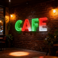 Lettres LED personnalisées à éclairage frontal haute luminosité pour enseignes de magasins et présentoirs de marques de détail