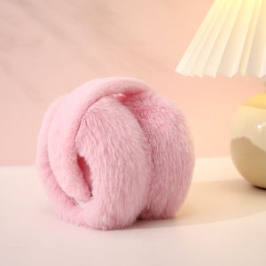 Couvre-oreilles en fourrure pour temps froid coupe-vent bon marché pour filles - Product Image 5