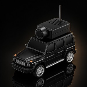 Voiture RC FPV WiFi en plastique à l'échelle 1:64, Mini SUV espion HD 720P, 2,4 GHz, 4 canaux, Prête à l'emploi, Contrôle par application, Intérieur-Extérieur 6406 - Product Image 1