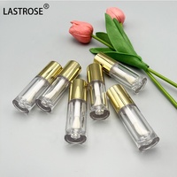 Tubes de brillant à lèvres ronds vides uniques de 6 ml avec capuchon doré – Contenants de brillant à lèvres en gros – Emballage de maquillage pour brillant à lèvres