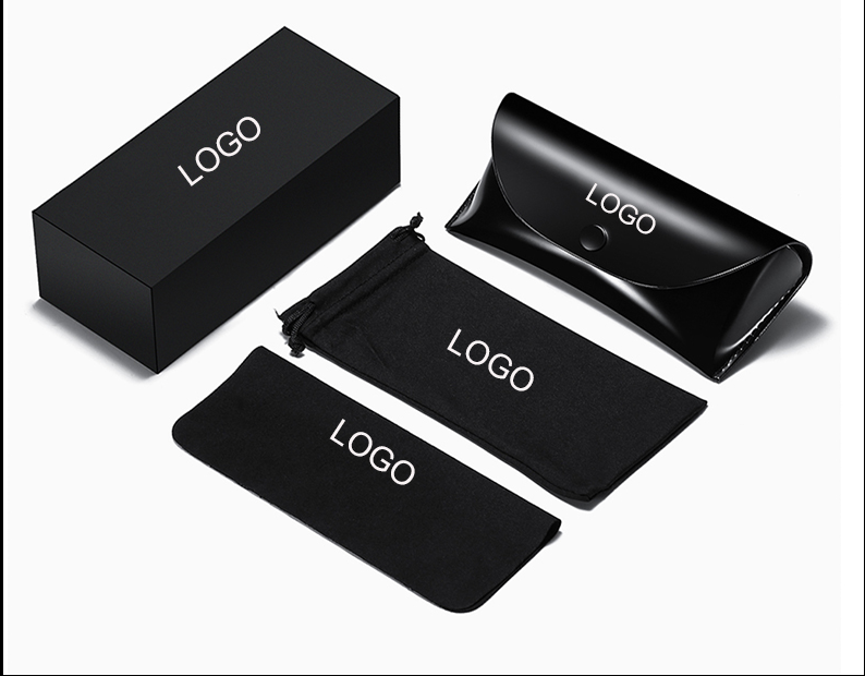 High Quality Custom Logo Sunglasses Case