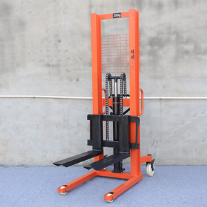 מתכווננת 1000 ק "ג מלגזה מזלגות הידראולי stacker לשימוש חדש עבור מכונות תיקון חנויות גדלים 1.6 מ' - Product Image 4