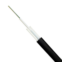 Cable de Fibra Óptica de 2 Hilos OEM/ODM G.657 A2, Tipo de Amortiguador Ajustado, Cable de Bajada FTTH para Exteriores