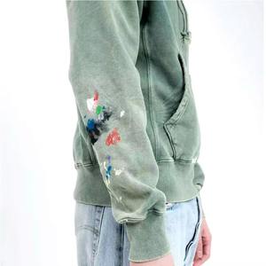 Sweat-shirts pour hommes grande taille de haute qualité, style hiver et décontracté, effet usé, fournisseur direct d'usine, fabriqué au Pakistan - Product Image 5