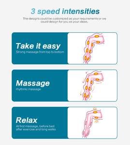 Shiatsu güzellik bacak silindir ayak masajı sandalet akupunktur yoğurma hava basıncı sıkıştırma ısıtma rahat ürün Relax - Product Image 3
