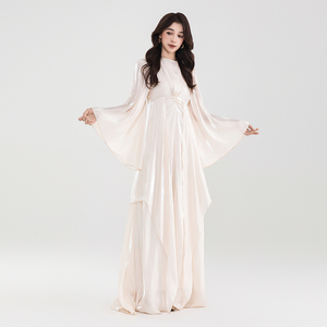 Lignes Tunique Personnalisée Ensemble 2 Pièces Costume Musulman Ensembles Costumes Femme Ensembles Co Ord Musulman - Product Image 4