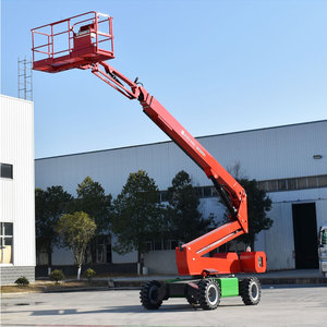 Plataforma elevadora telescópica articulada hidráulica de 18 m para operaciones en altura con camiones - Product Image 1