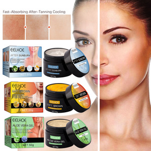 Bronceado y cuidado después del sol Set Crema Aliviar las quemaduras solares Hidratante Después del sol Crema facial Gel 50g - Product Image 2