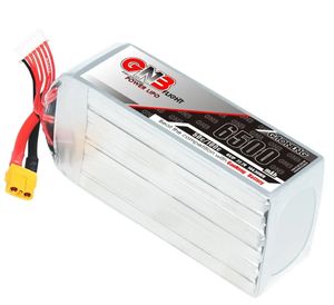 Batterie au lithium polymère GNB 22,2 V 6S 6500/8000/10000 mAh pour accessoires FPV XT60 XT90 XT150, noire - Product Image 3