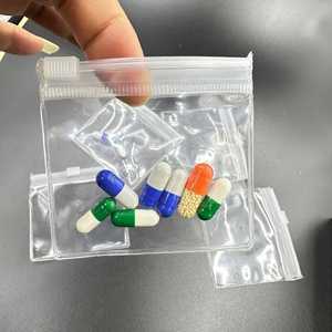 Customizable Clear <b>EVA</b> Zipper Pouches - Small Waterproof Bags for Jewelry, Pills & Documents - Promotional Gifts - Product Image 4