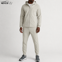 Nouvel ensemble de survêtement respirant de haute qualité avec fermeture éclair discrète, coupe-vent durable personnalisé pour l'extérieur, pour hommes