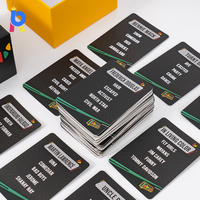 Cartes en papier de questions personnalisées 150 Jeux de cartes à boire de table amusants pour les couples d'adultes