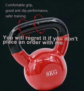 Kettlebell de compétition en fonte 5-25 kg pour entraînement à domicile – Durable, écologique, portable, revêtement en caoutchouc, unisexe - Product Image 2