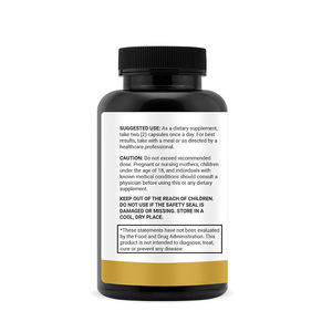 Complément de Bergamote Citrique OEM 1000mg Extrait Pur de Fruit de Bergamote en Capsules pour la Santé Cardiaque et le Soutien du Cholestérol 60 Capsules - Product Image 3