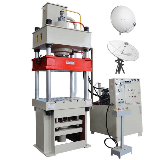 200 Ton 4 Column Metal Sheet Hydraulic Press Machine Satellite Dish Antenna Making Machine Manufacturing Pressing Machine