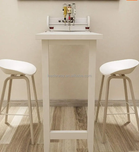 Hiện đại màu trắng bằng gỗ treo tường đa chức năng gấp bàn ăn tiết kiệm không gian thiết kế dễ dàng lắp ráp đồ nội thất phòng ăn - Product Image 6