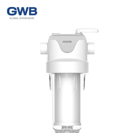 Cartouche de pré-filtre en plastique GWB haute efficacité de 0,5 micron, débit de 3000 GPD, durée de vie du filtre de 12 mois pour l'eau domestique