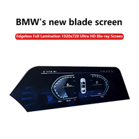 Lecteur DVD multimédia pour voiture avec écran tactile de 12,3 pouces, radio, système de navigation GPS pour BMW, toute la gamme