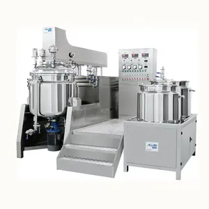 Automatic Stainless steel vacuum homogenizer emulsifying mixing machine