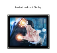 VINCANWO Panel Industrial IPRO Android Mini PC N2840 Pantalla táctil Computadora todo en uno sin ventilador montada en la pared con sistema de refrigeración