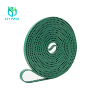 Courroie de distribution synchrone de transmission PU T10 pour l'industrie de l'emballage personnalisée