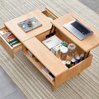 Table basse DU'S Lifting pour petite famille, style nordique moderne et simple, pour salon