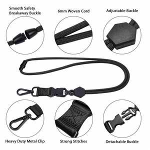 Cordones para el Cuello, Cordón Ajustable de Alta Resistencia con Hebilla Desmontable para Llaves y Tarjetas de Identificación - Uso Personalizado - Product Image 2