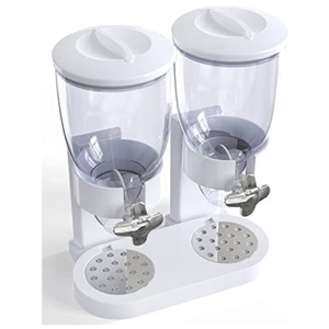 Dispensador de cereales Dispensador de granos Caja organizadora Recipiente Avena Despensa Hogar Nueces - Product Image 5