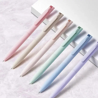 Morandi Lot de 6 stylos gel multicolores 0.5MM stylo à bille en plastique avec boîte de couleur emballage de plusieurs couleurs