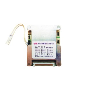 Li-ion 16S 60V 60A 3.7V แบตเตอรี่ลิเธียมเทอร์นารี NMC สมดุล BMS NTC ชาร์จ/ปล่อยแผง G978แยกพอร์ต - Product Image 1